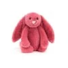 Jellycat Bashful Cerise Bunny Medium - L = 12 Cm X H =31 Cm