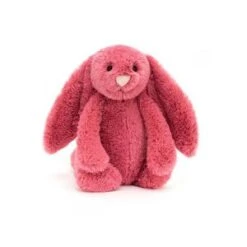 Jellycat Bashful Cerise Bunny Medium - L = 12 Cm X H =31 Cm