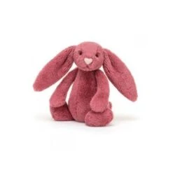 Jellycat Bashful Cerise Bunny Small - L = 9 Cm X H =18 Cm