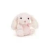 Jellycat Yummy Bunny Pastel Pink - L = 9 Cm X H =13 Cm -Touslesprix 5189849 0