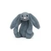Jellycat Bashful Dusky Blue Bunny Small - L = 9 Cm X H =18 Cm