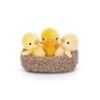 Jellycat Peluche Nesting Chickies - L: 11 Cm X L : 13 Cm X H: 13 Cm -Touslesprix 6945273 0
