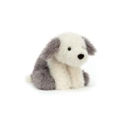 Jellycat Peluche Curvie Sheep Dog - L : 15 Cm X H: 24 Cm