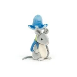 Jellycat Peluche Flower Forager Mouse - L: 8 Cm X L : 9 Cm X H: 22 Cm
