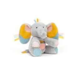 Jellycat Peek-a-boo Elly Activity Toy - L : 12 Cm X H: 16 Cm