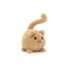 Jellycat Peluche Caboodle Chaton Rouge - L: 12 Cm X L : 10 Cm X H: 10 Cm