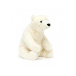 Jellycat Elwin Polar Bear Small - Dimensions : L : 12 Cm X L : 12 Cm X H : 21 Cm