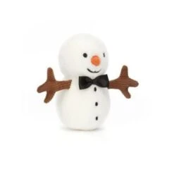Jellycat Festive Folly Snowman - Dimensions : L : 5 Cm X L : 10 Cm X H : 10 Cm