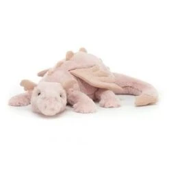 Jellycat Rose Dragon Huge - H : 19 Cm