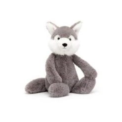 Jellycat Bashful Wolf Medium - H : 31 Cm