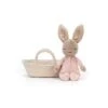 Jellycat Peluche Rock-a-bye Bunny - L: 11 Cm X L : 9 Cm X H: 19 Cm