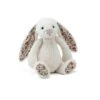Jellycat Peluche Blossom Cream Bunny Small - L: 8 Cm X L : 9 Cm X H: 18 Cm