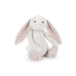 Jellycat Blossom Silver Bunny Medium - L: 9 Cm X L: 12 Cm X H: 31 Cm