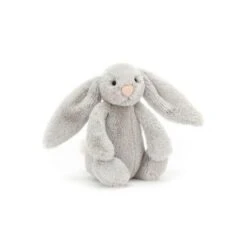 Jellycat Bashful Silver Bunny Small - L: 8 Cm X L: 9 Cm X H: 18 Cm