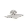 Jellycat Bashful Silver Bunny Soother - L: 13 Cm X L: 34 Cm X H: 34 Cm -Touslesprix 8653736 0