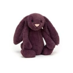 Jellycat Bashful Plum Bunny Medium - L: 9 Cm X L: 12 Cm X H: 31 Cm