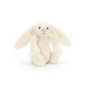 Jellycat Bashful Cream Bunny Small - L: 8 Cm X L: 9 Cm X H: 18 Cm 3 Jellycat Bashful Cream Bunny Small - L: 8 Cm X L: 9 Cm X H: 18 Cm