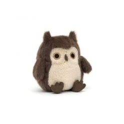 Jellycat Brown Owling H : 6 Cm X L : 7 Cm X L :11 Cm