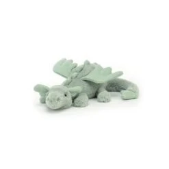 Jellycat Sage Dragon Little - L: 7 Cm X L: 26 Cm X H: 7 Cm