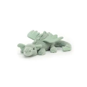 Jellycat Sage Dragon Little - L: 7 Cm X L: 26 Cm X H: 7 Cm 3 Jellycat Sage Dragon Little - L: 7 Cm X L: 26 Cm X H: 7 Cm