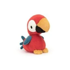 Jellycat Bodacious Beak Parrot H : 13 Cm X L : 10 Cm X L :22 Cm
