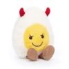 JELLYCAT A2DEGG - Peluche Amuseable Devilled Egg - L: 4 Cm X L : 8 Cm X H: 14 Cm
