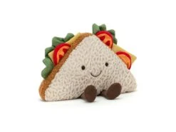 JELLYCAT A2SAN - Peluche Amuseable Sandwich - L : 24 Cm X H: 13 Cm