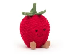 JELLYCAT A2STR - Amuseable Strawberry - H : 20 Cm X L : 13 Cm