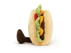 JELLYCAT A2TAC - Amuseable Taco - L: 5 Cm X L: 17 Cm X H: 13 Cm -Touslesprix jellycat a2tac 1