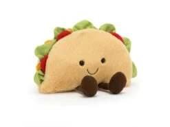 JELLYCAT A2TAC - Amuseable Taco - L: 5 Cm X L: 17 Cm X H: 13 Cm