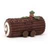 JELLYCAT A2YUL - Peluche Amuseable Yule Log - 13 Cm