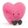 JELLYCAT A3PH - Amuseable Pink Heart Large - L: 6 Cm X L: 19 Cm X H: 17 Cm -Touslesprix jellycat a3ph amuseable pink heart large l 6 cm x l 19 cm x h 17 cm peluches objets du quotidien 1600