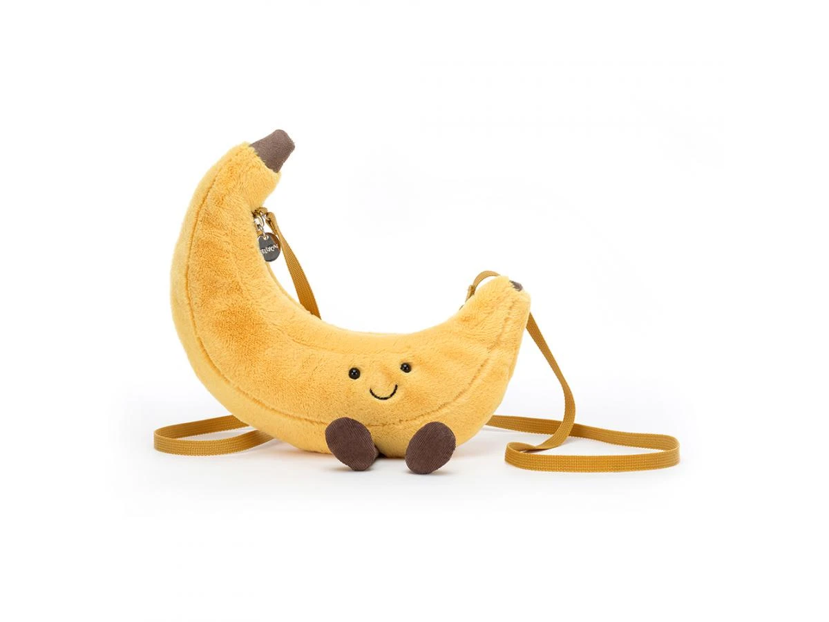 JELLYCAT A4BANBN - Amuseable Banana Bag - L: 7 Cm X L: 22 Cm X H: 29 Cm 4 JELLYCAT A4BANBN - Amuseable Banana Bag - L: 7 Cm X L: 22 Cm X H: 29 Cm – Image 2
