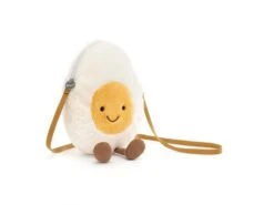 JELLYCAT A4BE - Peluche Amuseable Happy Boiled Egg Bag - L : 18 Cm X H: 30 Cm