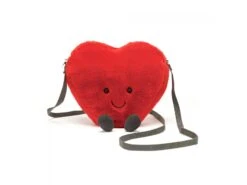 JELLYCAT A4HB - Amuseable Heart Bag - L: 5 Cm X L: 18 Cm X H: 17 Cm -Touslesprix jellycat a4hb amuseable heart bag l 5 cm x l 18 cm x h 17 cm jellycat 1600 2