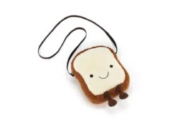 JELLYCAT A4TB - Peluche Amuseable Toast Bag - L: 6 Cm X L : 16 Cm X H: 19 Cm