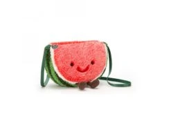 JELLYCAT A4WBN - Amuseable Watermelon Bag - L: 10 Cm X L: 21 Cm X H: 18 Cm