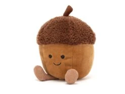 JELLYCAT A6AC - Peluche Amuseable Acorn - L: 9 Cm X L : 9 Cm X H: 11 Cm