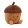 JELLYCAT A6ACN - Amuseable Acorn - L: 9 Cm X L: 9 Cm X H: 11 Cm -Touslesprix jellycat a6acn