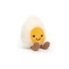 JELLYCAT A6BEN - Amuseable Happy Boiled Egg - L: 4 Cm X L: 8 Cm X H: 14 Cm