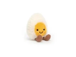 JELLYCAT A6BEN - Amuseable Happy Boiled Egg - L: 4 Cm X L: 8 Cm X H: 14 Cm