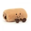 JELLYCAT A6PACHOC - Peluche Amuseable Pain Au Chocolat - L: 9 Cm X L : 15 Cm X H: 11 Cm