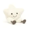 JELLYCAT A6STC - Amuseable Cream Star H: 24 Cm -Touslesprix jellycat a6stc
