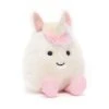 JELLYCAT AD3U - Amuseabean Unicorn H : 10 Cm X L : 14 Cm X L :10 Cm