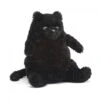 JELLYCAT AM6CB - Amore Cat Black Small - L: 11 Cm X L: 11 Cm X H: 15 Cm