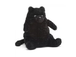JELLYCAT AM6CB - Amore Cat Black Small - L: 11 Cm X L: 11 Cm X H: 15 Cm