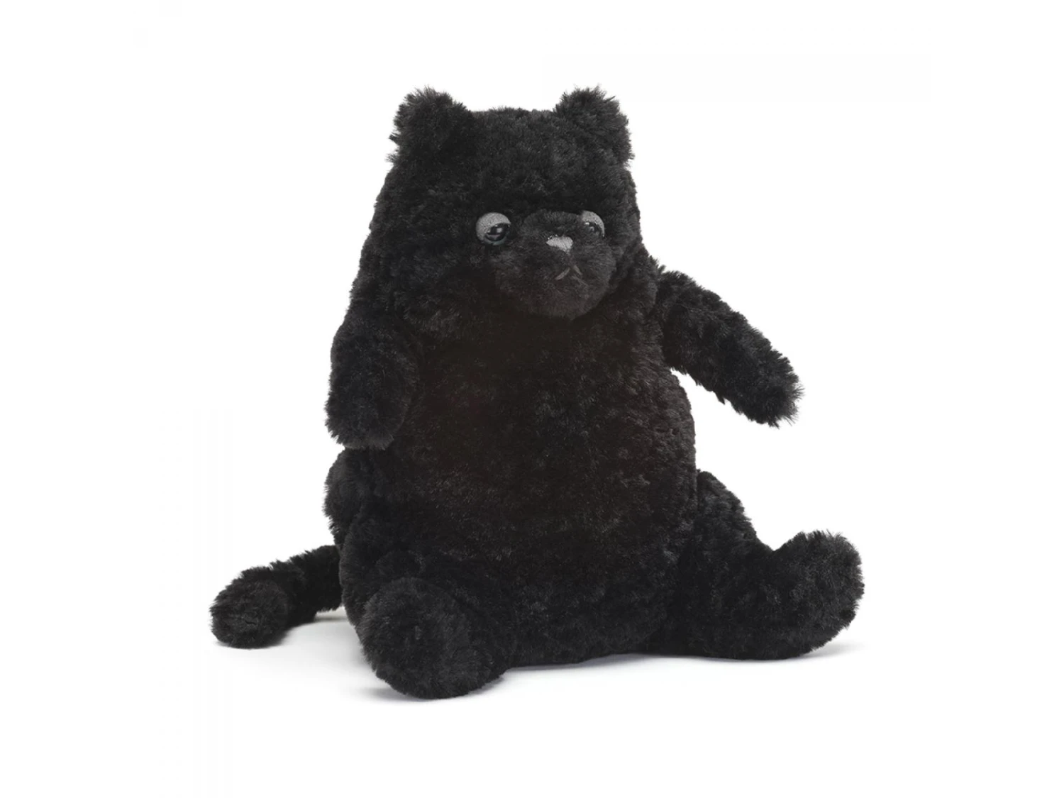 JELLYCAT AM6CB - Amore Cat Black Small - L: 11 Cm X L: 11 Cm X H: 15 Cm 2 JELLYCAT AM6CB - Amore Cat Black Small - L: 11 Cm X L: 11 Cm X H: 15 Cm