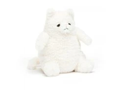 JELLYCAT AM6CC - Amore Cat Cream Small - L: 11 Cm X L: 11 Cm X H: 15 Cm