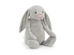 JELLYCAT BARRB1SB - Peluche Bashful Silver Bunny Really Really Big - L: 46 Cm X L : 46 Cm X H: 108 Cm