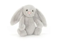 JELLYCAT BAS3BS - Peluche Bashful Silver Bunny Medium - L: 9 Cm X L : 12 Cm X H: 31 Cm